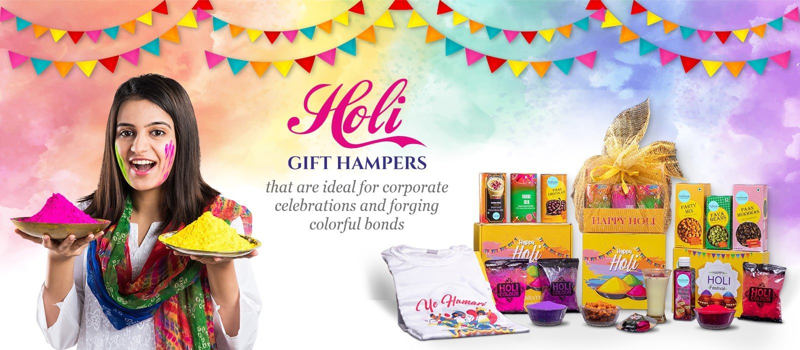 Expelite Holi Gifts Chocolate | Happy Holi Chocolate Box, Holi Special  Celebration Gift Hamper (450 g) : Amazon.in: Grocery & Gourmet Foods