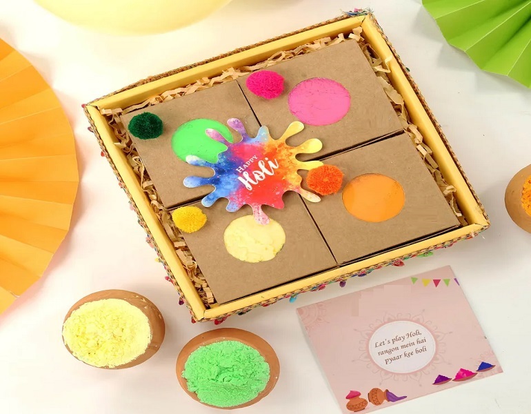 Spread Happiness in the Workplace with Holi Corporate Gifts